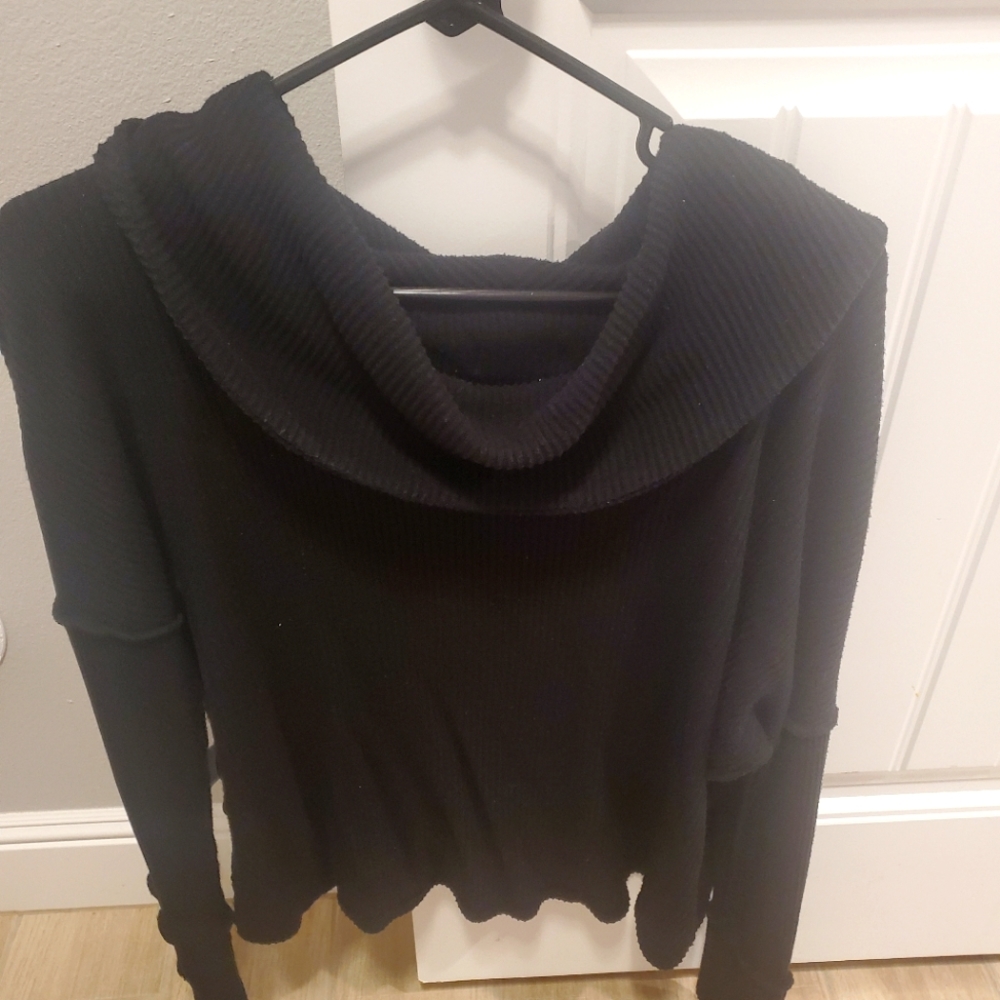 Turtle neck dress shirt